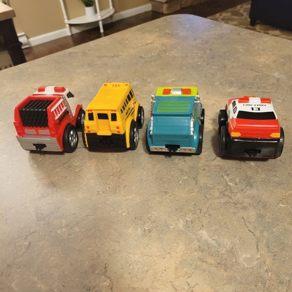 kid galaxy Toys 24 Kid Galaxy Pull Back Vehicles Squeezable Soft